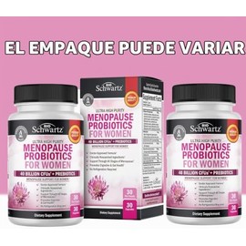 Bioschwartz Suplementos para la Menopausia en Mujeres 40 Mil