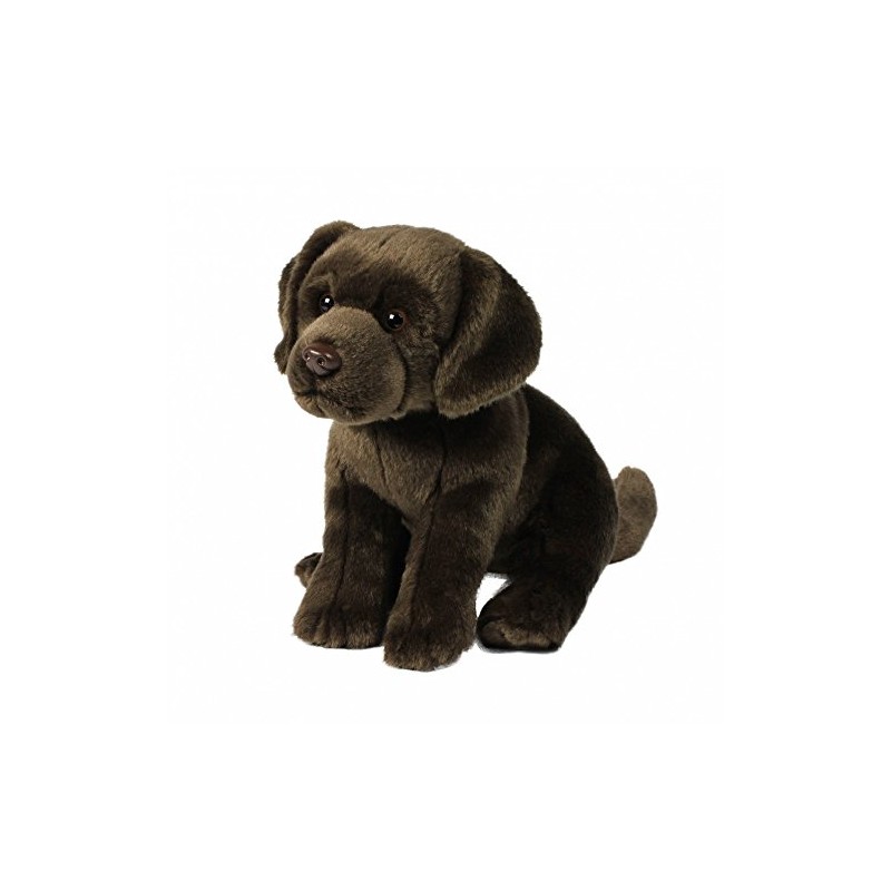 Anna Club Plüsch ACP16785 - Plüschfigur Labrador 26 cm, braun,
