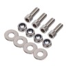 AQIMY Aluminum Front Fork Brace Fender Bracket for Harley Sportster
