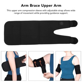 Manga Superior de Compresión, Envoltura de Compresión para Tendinitis de Bíceps y Tríceps, Alivio del Dolor para Distensiones Musculares de Bíceps y Tríceps, Soporte de Brazo de