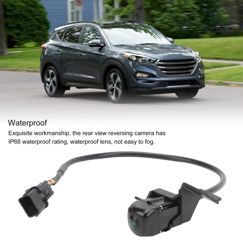 Rear View Camera, Black ABS Parking Assist Camera 95760D3100 95760D3101