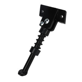 gernie Electric Scooter Kickstand, Waterproof and Rustproof Aluminum Alloy Parking Stand Feet Support Holder Replacement Part, for Electric Scooter Parts 10 Inch Black