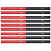 Double-headed red/blue round wire carpenter's pencils, woodworking construction pencils for