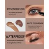 Eyeshadow Stick Waterproof, Cream to Powder Long Lasting Eye Shadow