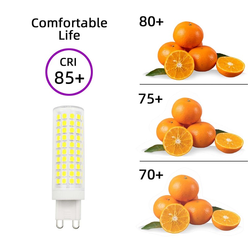 LIENNGKE G9 Led Light Bulb 100W Halogen Equivalent Daylight White