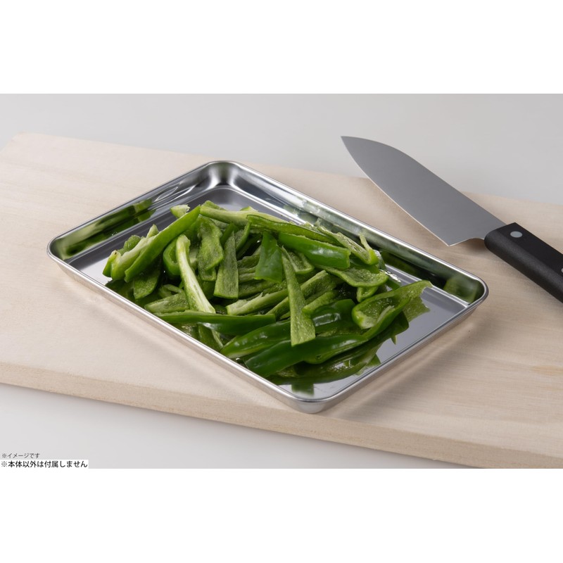 Takagi Stainless Steel Square Tray, Large