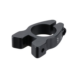 BBB Cycling Seat Post Clamp with Single Bolt, Screw Mounting for Aluminium Seat Posts, Road Bike, MTB and E-Bike, Black 28.6 mm CarrierClamp BSP-99