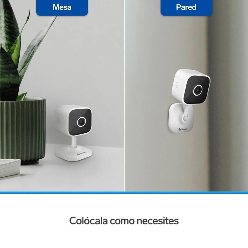STEREN Cámara de Seguridad Wi-Fi* 3 Mpx Fija