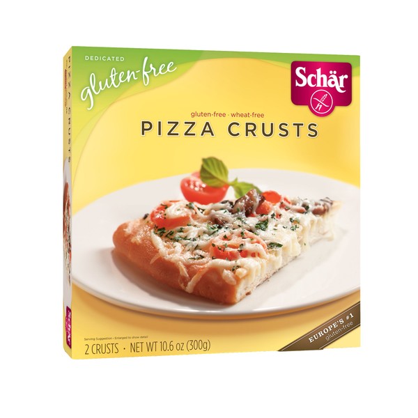 Schar Gluten Free Pizza Crust Single Box (2 Crusts Per Box)
