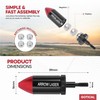 GOTICAL Arrow Laser Sight Tactical Archery Bore Sight Red Dot