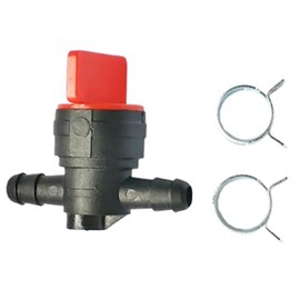 494768 698183 1/4 "Fuel Shut-Off Valve with clamp, Suitable for Murray Toro Lawn Tractor, Compatible with 5019H 5019K 493960 698183 698181 697947 9494768 Small Engine Lawn Mower