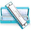 Blues Harmonica, Diatonic 10 Holes C Key Happy Harmonica Mouth