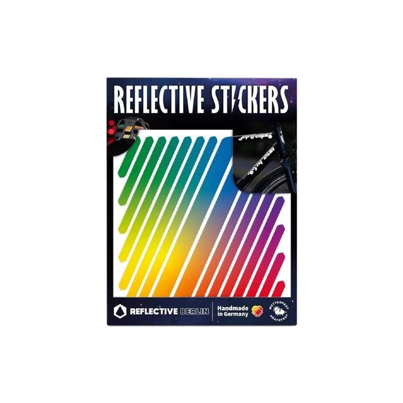 Reflective Berlin Unisex - Adult Shapes Reflective Stickers, Plain Wyr,