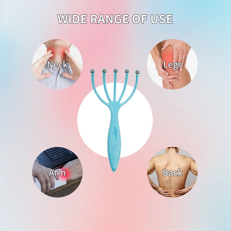 YAFIYGI 2Pack Head Massager for Hair Growth - Scalp Stimulating