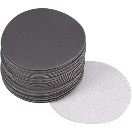 TA-VIGOR 30Pcs 75mm Wet and Dry Sanding Discs, 600 Grit 3 Inch Hook and Loop Sandpaper Electrostatic Sand Planting Silicon Carbide Sanding Discs