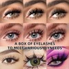 ThinkShow DIY Lash Nail Kit Bewitch 4 Styles Lashes Cluster