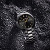 BUREI Watches Men Quartz Waterproof Analog Men Wrist Watch, Gold