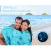 2 Pack Microfiber Oversized Lightweight Beach Towel 71"x32" Extra Thin