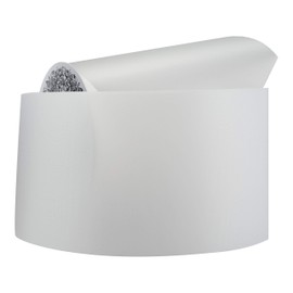 McGinley Mills 4" W Acetate Satin Ribbon, White, 50 Yard Spool