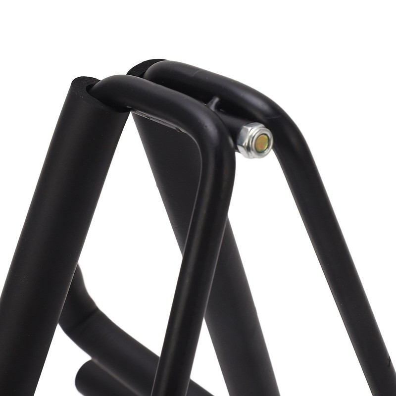 Ukulele Stand Stainless Steel Metal Support Sponge Pad Multifunctional Folding