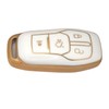 HEYEZQTY - Funda protectora de 4 botones sin llave para