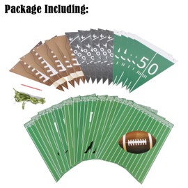 4PCS Football Party Supplies Birthday Banner - Sports/Football Themed First Birthday Party Decorations Favors