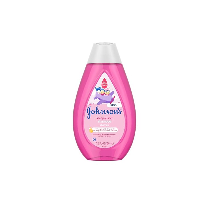 Johnson's Baby - Champú para niños Shiny & Soft, sin