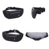 Peicees Fanny Pack with Water Bottle Holder Waist Bag for