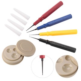 Watch Repair Kit, Watchmakers Oil pens, Mechanical Repair, Watch oiling tool for oiling repair service tool Set 1 Oil Cup 4 Oil Pen Assortment Kit