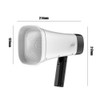 Solar-Powered Megaphone Speaker Portable Wireless BT PA Bullhorn Outdoor Recording
