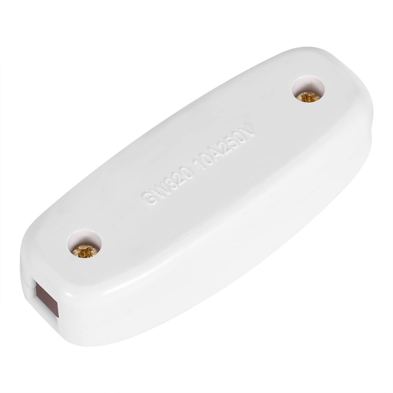 Lamp Switch, ON/Off Switch Lamp AC 10A Inline ON/Off Table