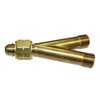 Western Enterprises 102 Y Connections, 200 PSIG, Brass, Acetylene/Fuel Gases,