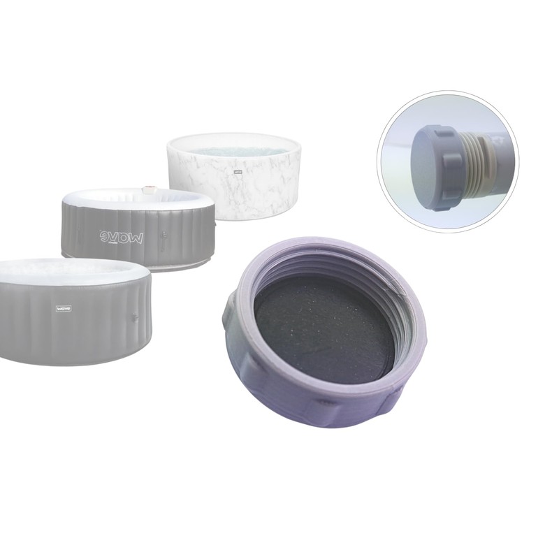 Hot Tub Drainage Cap Compatible with Wave Spa Hose Pipe