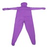 Screen Bodysuit Polyvinyl Chloride Fiber Purple Invisible Photography Chromakey Suit