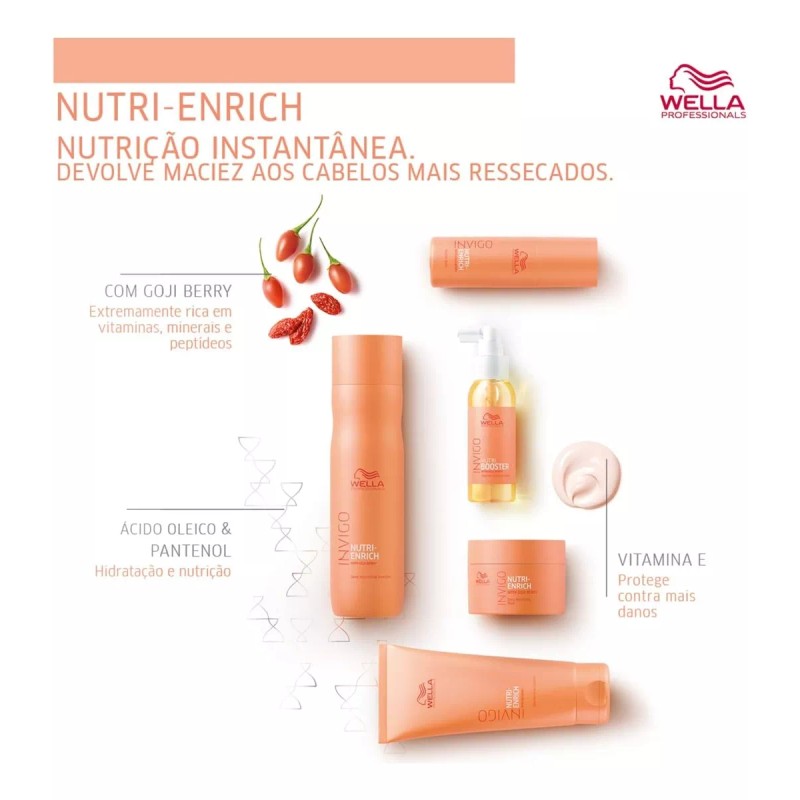 Wella Shampoo Wella Nutrí Enrich Invigo Nutricion Del Cabello 1l