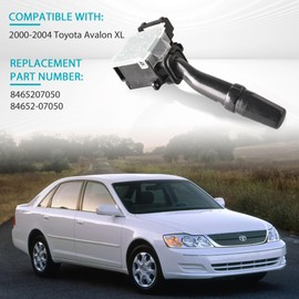 Predep Windshield Wiper Switch Compatible with 2000-2004 Toyota Avalon XL, Switch Assembly Replace 8465207050 84652-07050