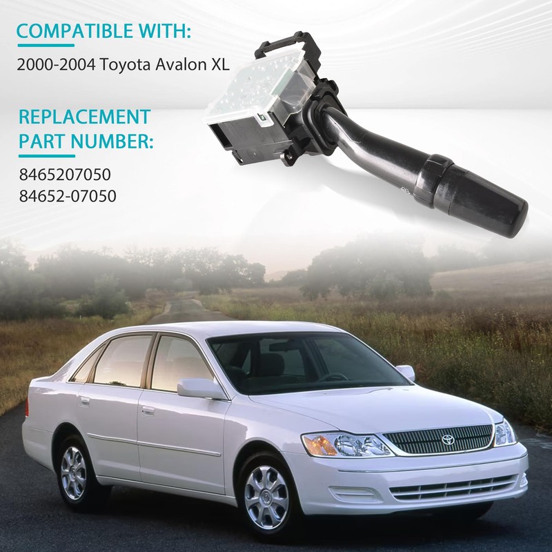 Predep Windshield Wiper Switch Compatible with 2000-2004 Toyota Avalon XL,