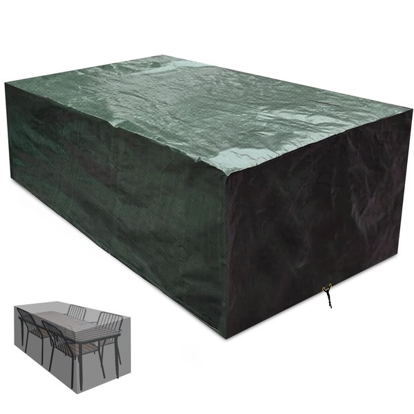 RICHIE Garden Furniture Covers Waterproof Garden Table Covers Outside Table