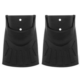 VGOL Pack of 2 11 x 8 cm Bicycle Mudguard Protection Fishtail Cover Rubber MTB Road Bike Mudguard Tail Protective Cover for MTB Road Bike Part Accessories Against Splash Water Dirt