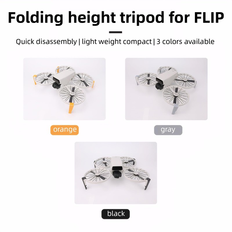 Set of 4 Chassis for DJI Flip Landing Gear, Anti-Scratch