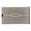 Aluminum SIM Card Case Large Capacity Shatterproof Small Portable Memory