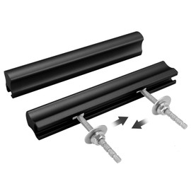 Peaha 5 Pack Adjustable Cabinet Pulls Adjustable Hardware Drawer Pulls Overall Length 102mm(4inch) Matte Black Adjustable Pulls for Drawers Drawer Handles Dresser Pulls for Cupboard