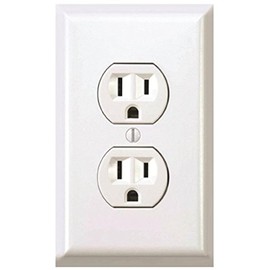 Fake Electrical Outlet Stickers - Stick on Outlet for Funny Pranks (12, Power Outlet)