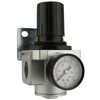 1" NPT Air Compressor Pressure Regulator with Gauge and Wall