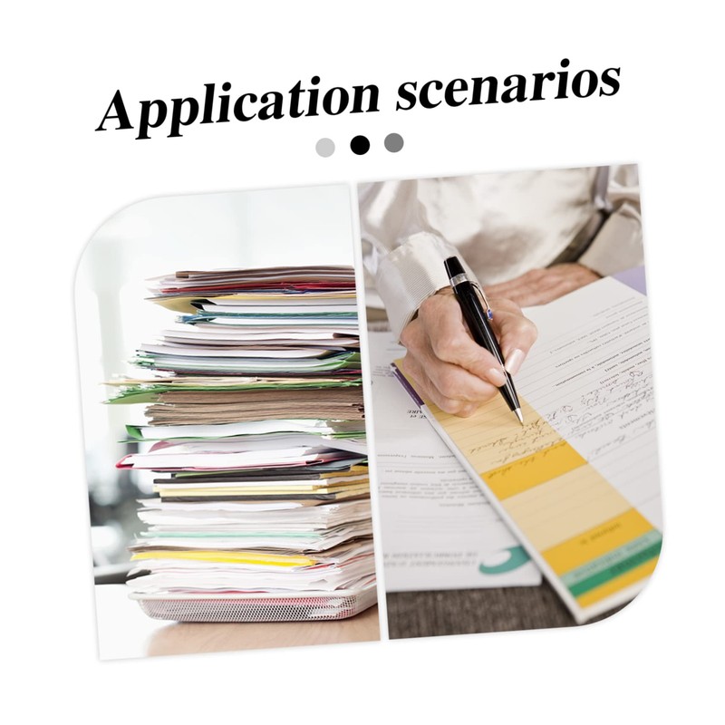 Operitacx Booklet Folder Important Document Organizer A4 File Folder File