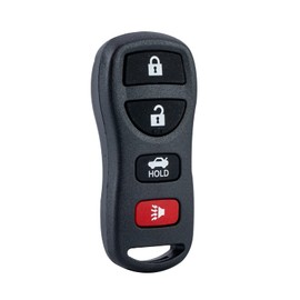 BestKeys Replacement For 2002 2003 2004 2005 2006 Nissan Altima Maxima Keyless Remote 4 Button Key Fob KBRASTU15