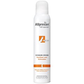 Allpresan FuÃ spezial Nr. 4 Original Schaum-Creme â Zur tÃ¤glichen Pflege verhornter FuÃhaut â Vegan â 200 ml