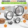 Spring Chef Large Dough Blender & Biscuit Cutter Set, Heavy