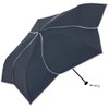 Because, NV B-094917 Folding Umbrella, PU Super Light/Bi-Color Piping, Mini