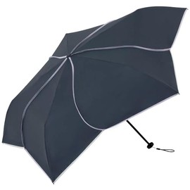 Because, NV B-094917 Folding Umbrella, PU Super Light/Bi-Color Piping, Mini